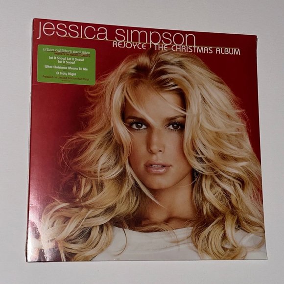 NEW JESSICA SIMPSON CHRISTMAS VINYL - Picture 2 of 3